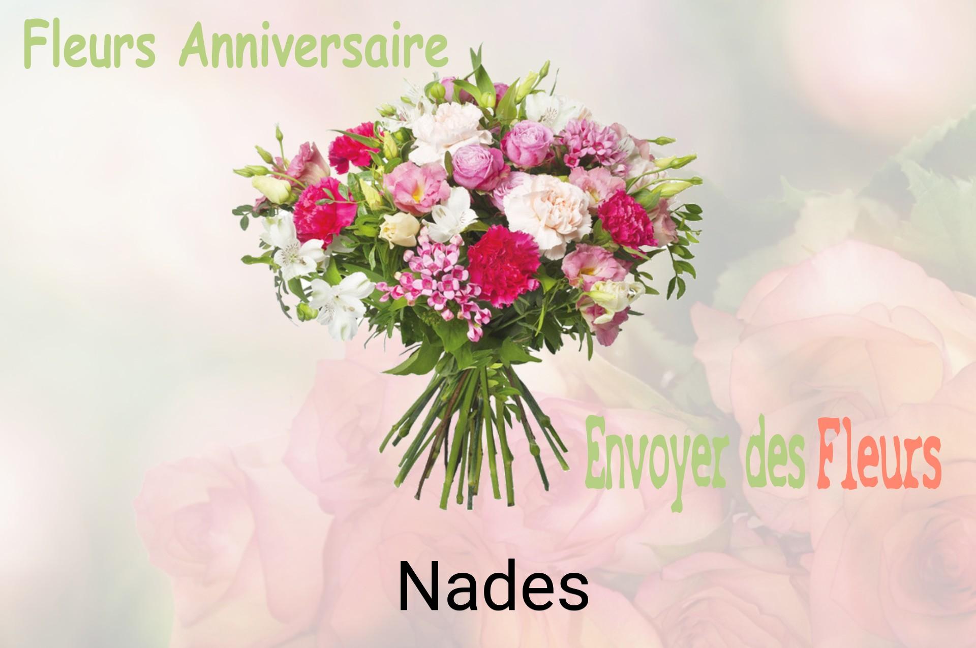Bouquet de fleurs d’anniversaire livré à Nades